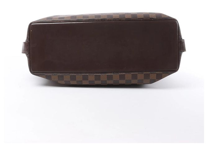 Borsa a tracolla Louis Vuitton Chelsea Damier Ebene marrone N51119 Rosso - vista 7