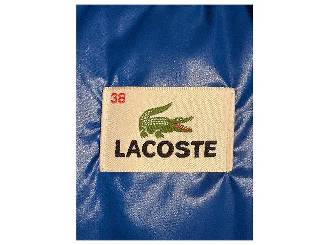 Chaleco Lacoste azul con capucha - vista 9