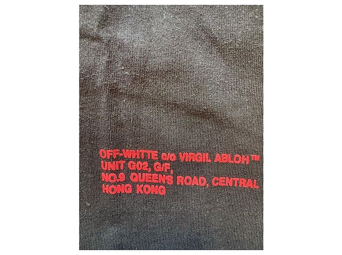 Off White Off-White Camiseta de algodón negro con logo Arrows - vista 3