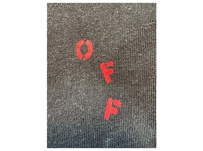 Off White Off-White Camiseta de algodón negro con logo Arrows - vista 4