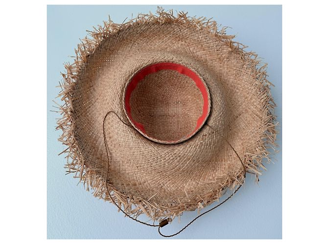 Autre Marque LD Carey NY Oversized Stroh-Sonnenhut - Ansicht 2