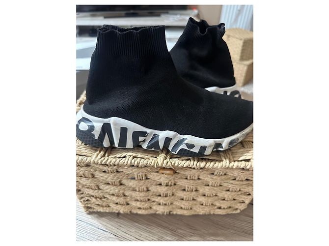 Balenciaga Speed 2.0 Sock Sneaker Schwarz - Ansicht 5