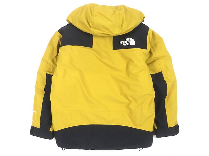 Chaqueta de Plumas THE NORTH FACE Mountain Down Jacket Negro Amarillo - vista 3