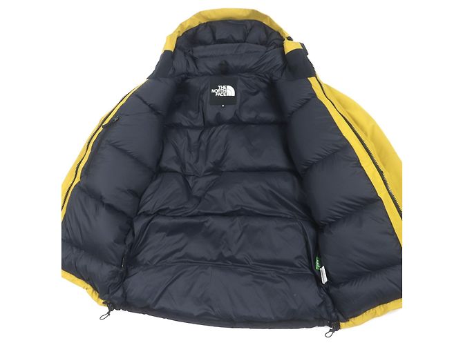 Chaqueta de Plumas THE NORTH FACE Mountain Down Jacket Negro Amarillo - vista 4