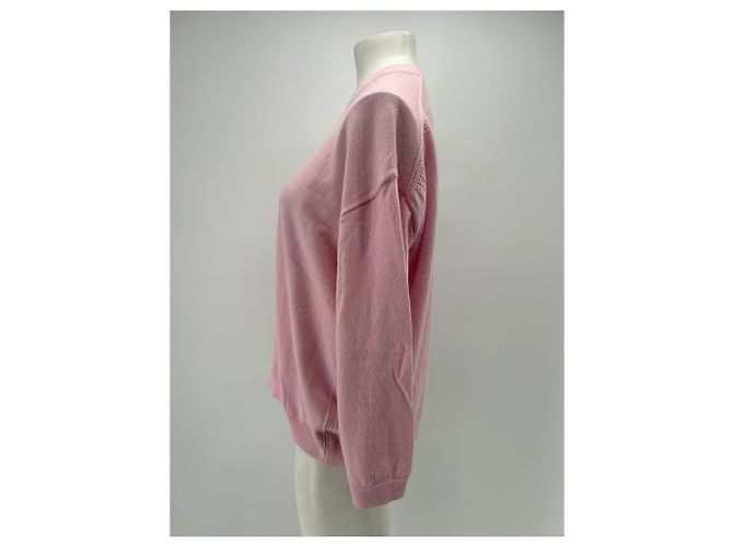 Autre Marque BITE Rosa Wollpullover mit Rundhalsausschnitt S Pink - Ansicht 2