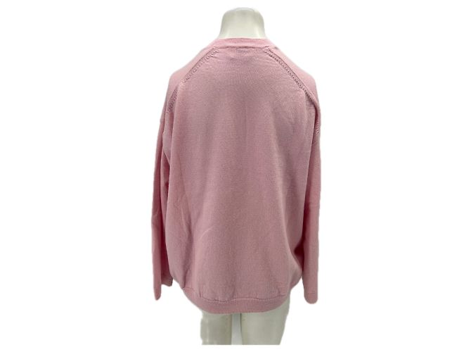 Autre Marque BITE Rosa Wollpullover mit Rundhalsausschnitt S Pink - Ansicht 3