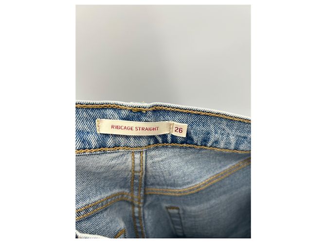 Jeans Levi's in cotone blu Taglia 26 - vista 3