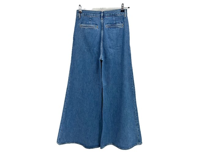 Frame Denim Vaqueros acampanados azul oscuro - vista 2