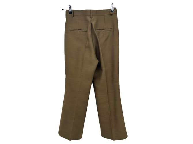 Autre Marque BITE Khaki Wool Pants Size 8 - view 2
