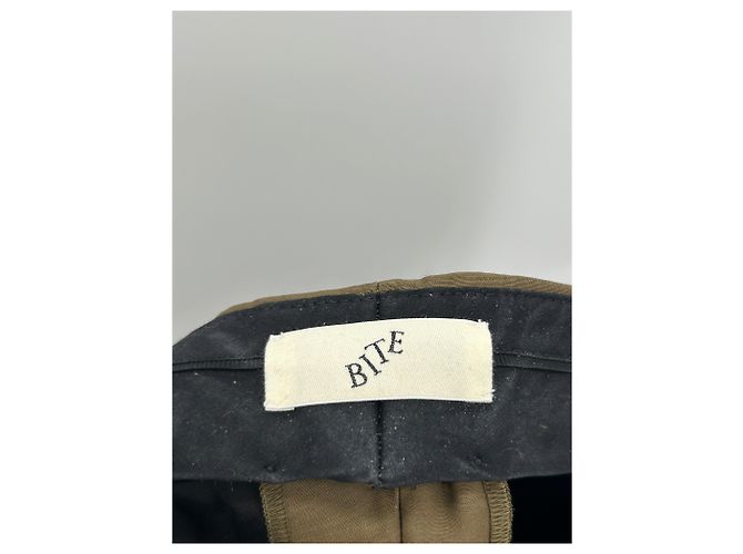 Autre Marque BITE Khaki Wool Pants Size 8 - view 3