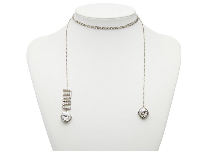 Collana Miu Miu Logo Line Stone - vista 7