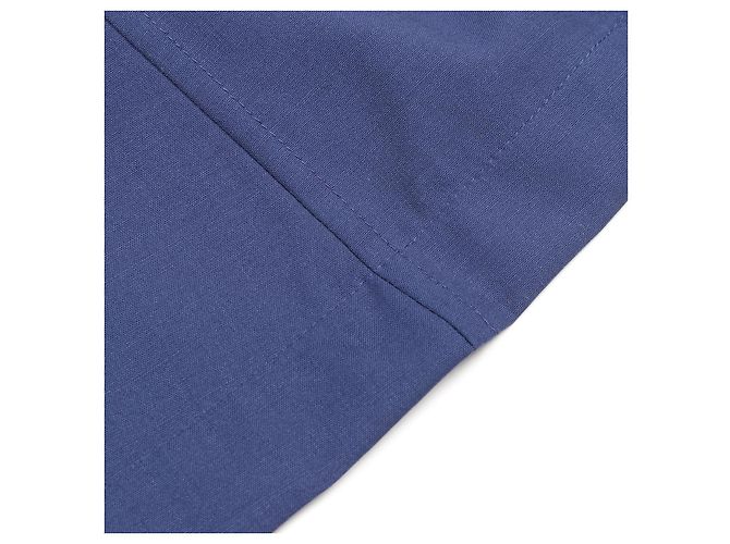 Falda de lana Chaine d'Ancre Hermès Azul - vista 8
