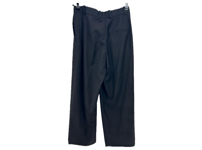 Cos pantaloni neri plissettati fluidi Nero - vista 2