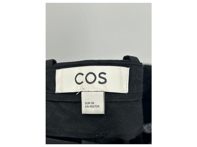 Cos pantaloni neri plissettati fluidi Nero - vista 3