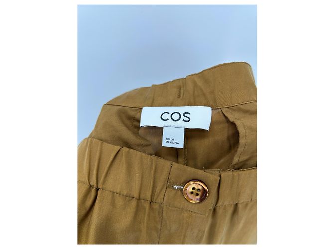 Cos Hose aus Seide Camel 38 Kamel - Ansicht 3