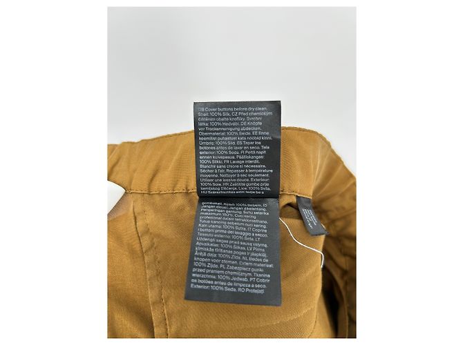 Cos Hose aus Seide Camel 38 Kamel - Ansicht 4