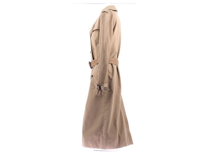 Gabardina Burberry Beige de Algodón - vista 4