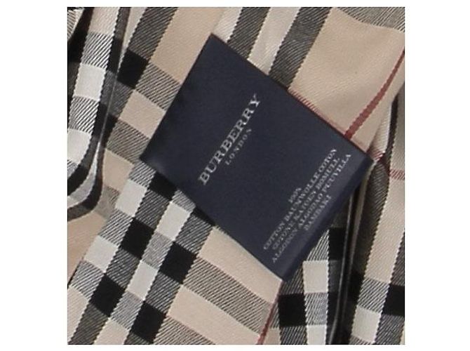 Gabardina Burberry Beige de Algodón - vista 6