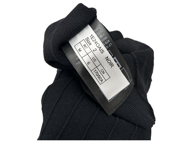 Ba&Sh Schwarzes Cutout Maxikleid - Ansicht 7