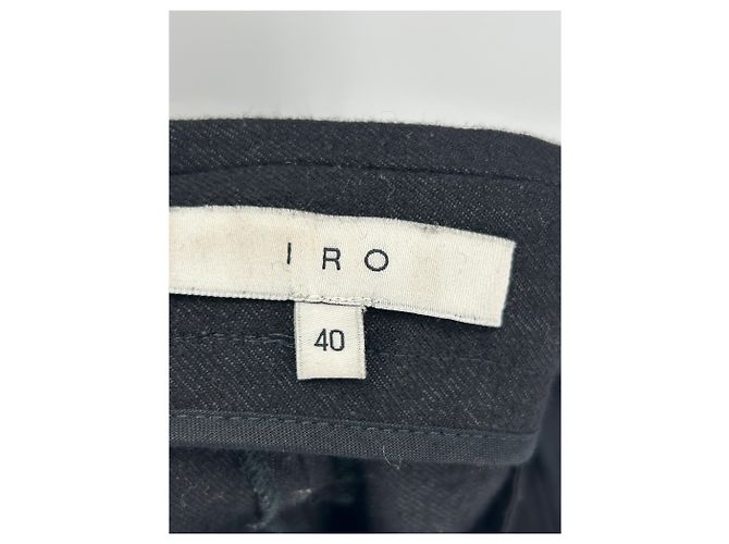 Iro Pantalón negro con cinturón - vista 3