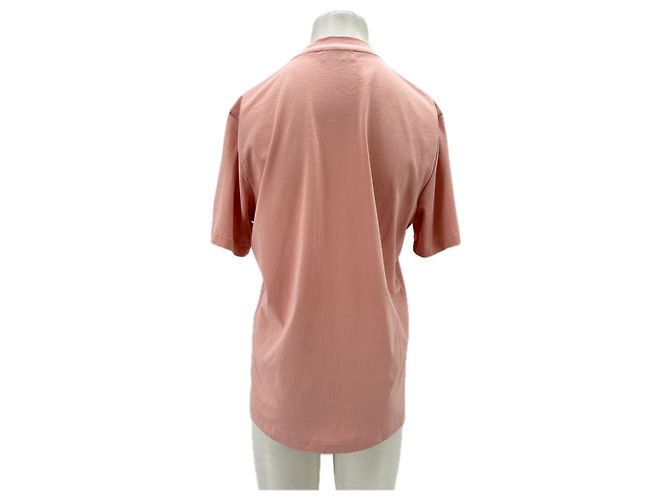 Autre Marque Camiseta de algodón rosa Villa San Michele - vista 2