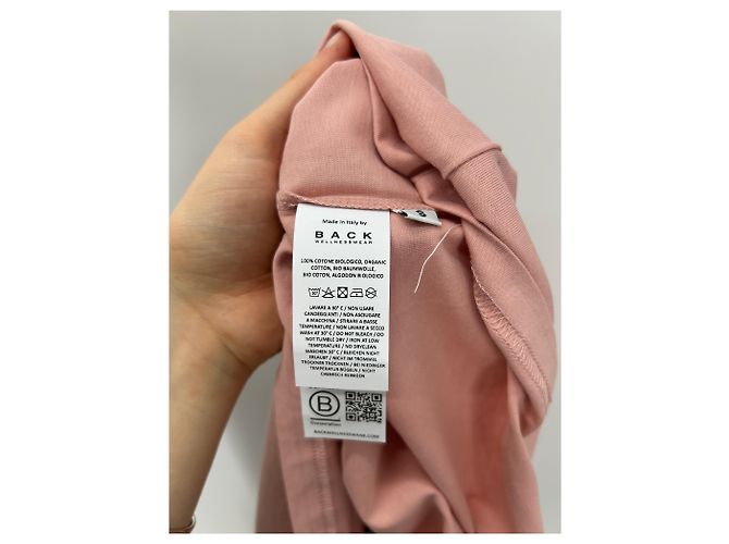 Autre Marque Camiseta de algodón rosa Villa San Michele - vista 3