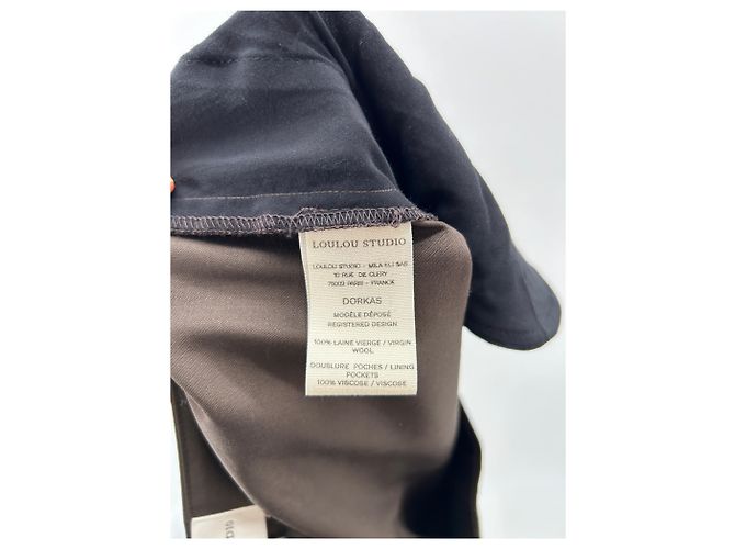 Autre Marque Pantalón capri marrón DORKAS Castaño - vista 4