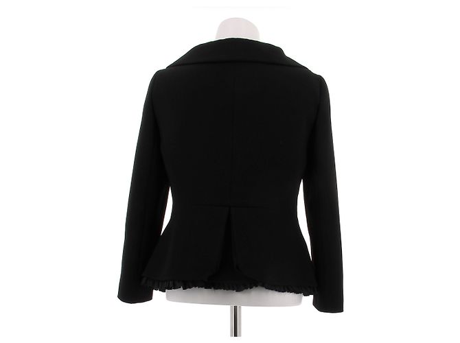 Miu Miu Kurzer Blazer Schwarz - Ansicht 2