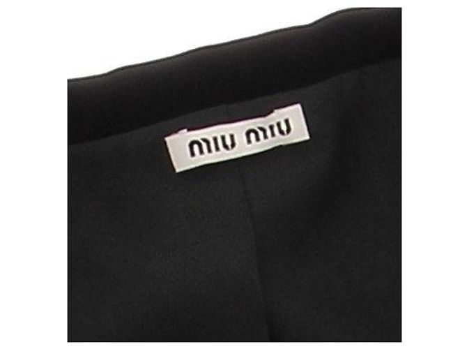 Miu Miu Kurzer Blazer Schwarz - Ansicht 6