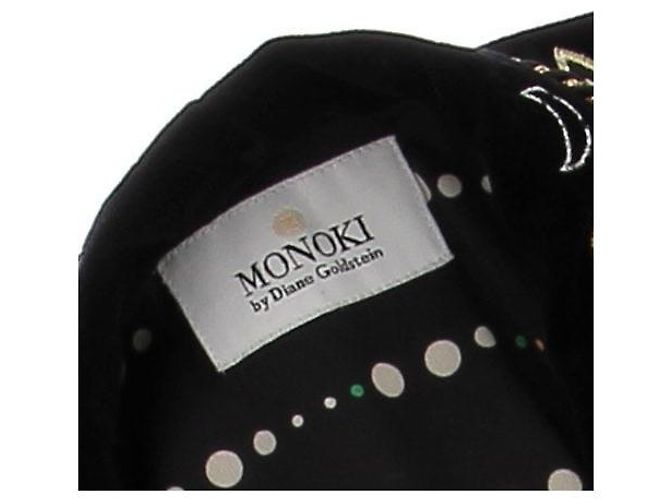 Autre Marque Kimono aus schwarzem Samt - Ansicht 5