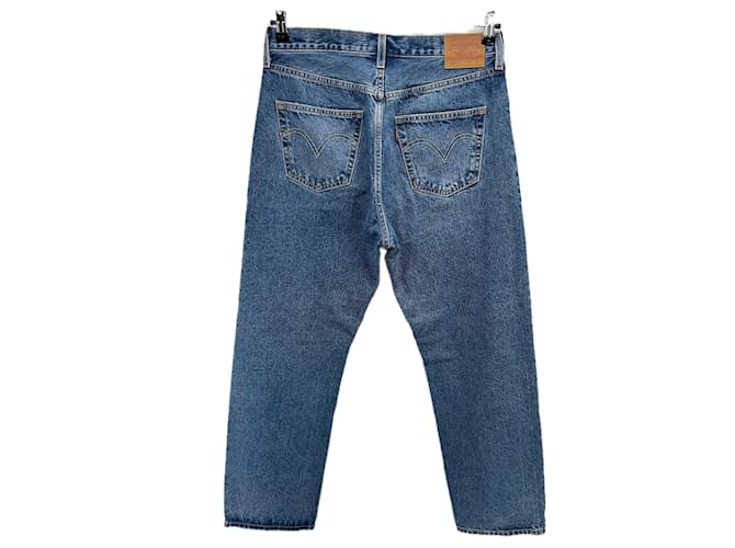 Vaqueros Levi's 501 straight azules de algodón Talla 26 - vista 2