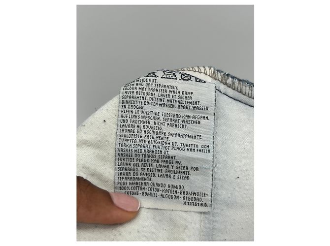 Autre Marque Jeans dritti blu BITE - vista 3