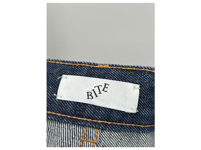 Autre Marque Jeans dritti blu BITE - vista 4