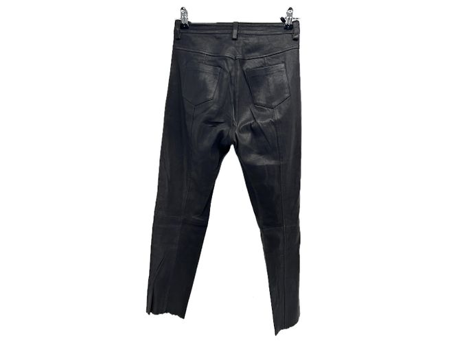 Drome Lederhose Schwarz - Ansicht 2
