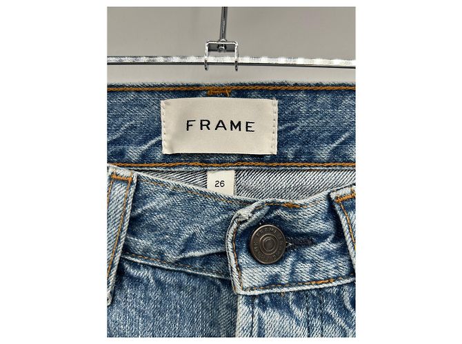 Vaqueros azules deslavados Frame Denim Talla 26 - vista 3