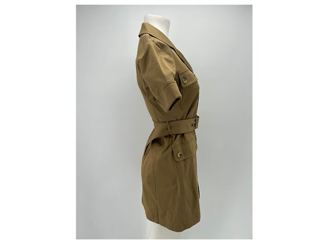 Frame Denim Utility Kleid Khaki - Ansicht 4