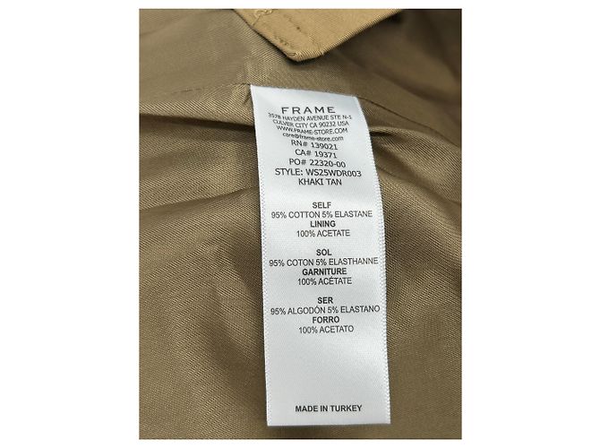 Frame Denim Utility Kleid Khaki - Ansicht 7