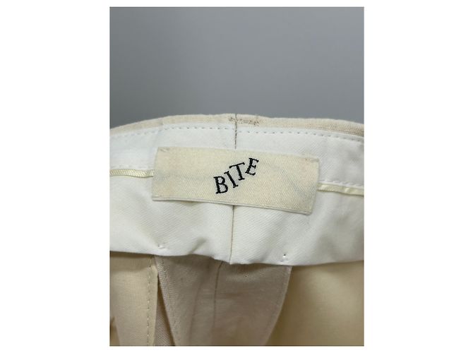 Autre Marque Completo Giacca e Pantaloni Crema BITE Beige - vista 9