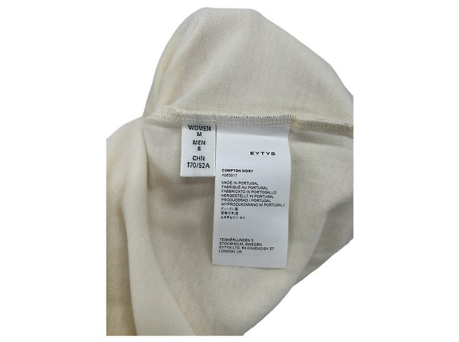 Autre Marque Pulôver EYTYS de algodão ecru M Branco - vista 7