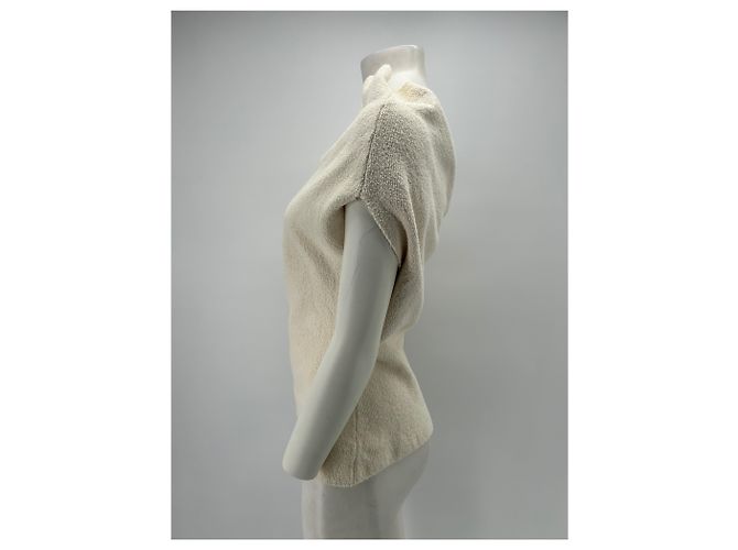 Autre Marque Top ARMARIUM de algodón beige - vista 3