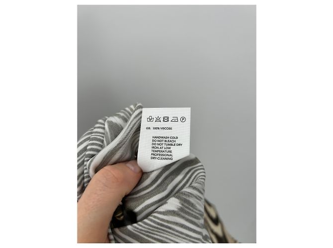 Autre Marque Camisa MALINA estampada de viscosa marrón Castaño - vista 4
