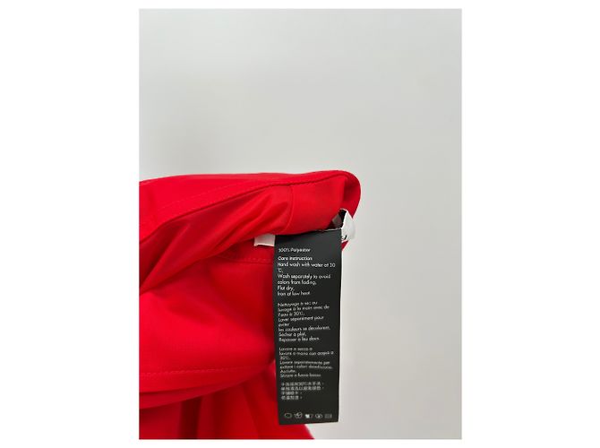 Autre Marque Camicia trasparente rossa Rosso - vista 6
