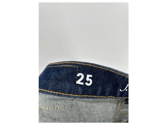 Vaqueros J.Crew Azul Marino de Algodón Talla 25 - vista 5