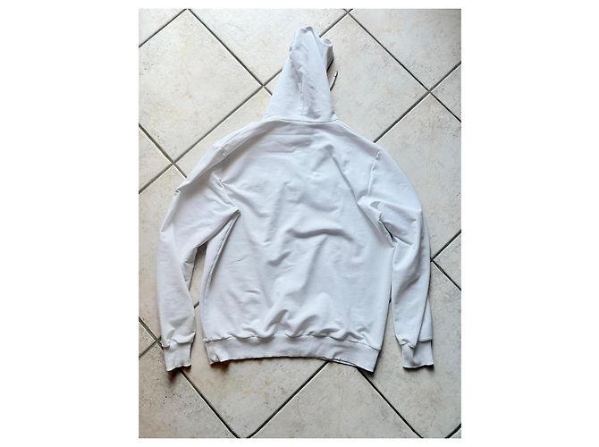 Givenchy Paris Moletom com Capuz em Algodão Branco Multicor - vista 2