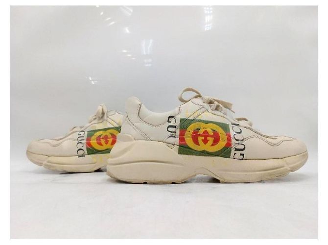 Gucci Ace Leder Sneaker Weiß - Ansicht 3