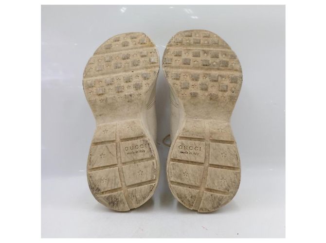 Gucci Ace Leder Sneaker Weiß - Ansicht 4