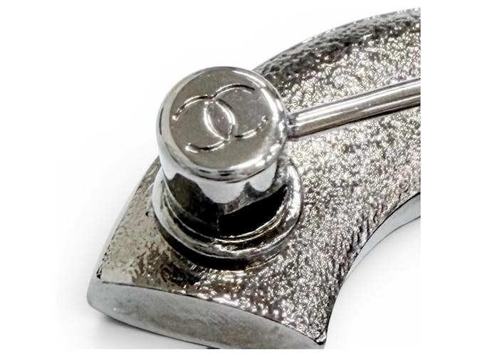 Spilla Chanel Coco Mark con strass Argento - vista 5