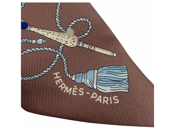 Hermès Hermes Twilly Les Cles a Pois Schal - Ansicht 6