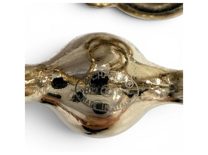 Orecchini ear cuff Chanel B22C Gold Rhinestone D'oro - vista 6