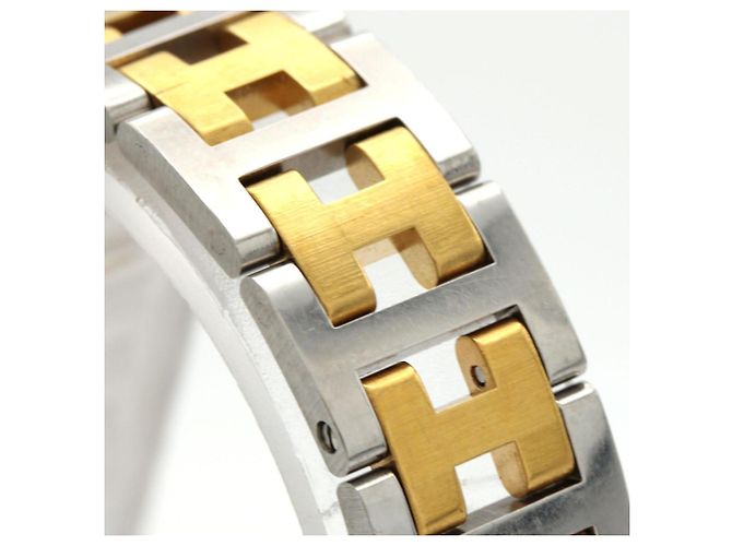 Relógio Hermès Clipper Combination SSxGP Quartz - vista 5